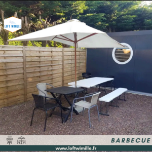 Espace barbecue
